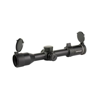 Riton Optics X3 2-12x 44mm 30mm Rifle Scope Second Focal Plane RDH MOA Illuminated Black 5P212ASI24