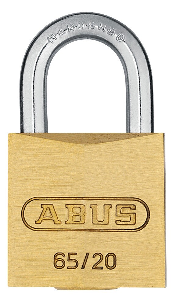 Vorhängeschloss Messing 65/20 gl.-6204 - gleichschließend Image