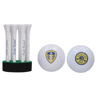 Leeds United Golfball- und Tee-Set