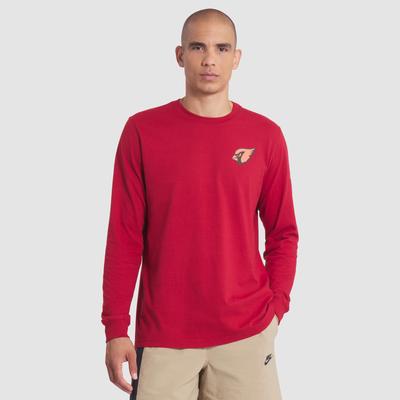 Nike Arizona Cardinals 2025 Rivalries Collection Essential Langarm-T-Shirt für Herren in Rot Image