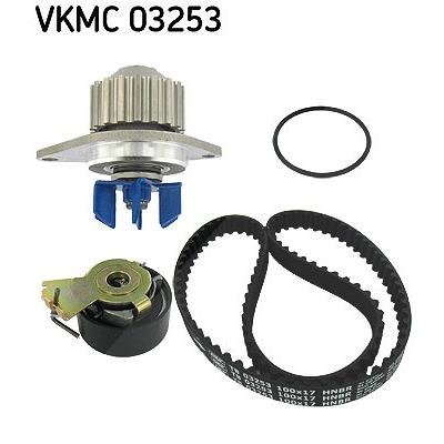 Skf Wasserpumpe + Zahnriemensatz [Hersteller-Nr. VKMC03253] für Citroën, Peugeot Image
