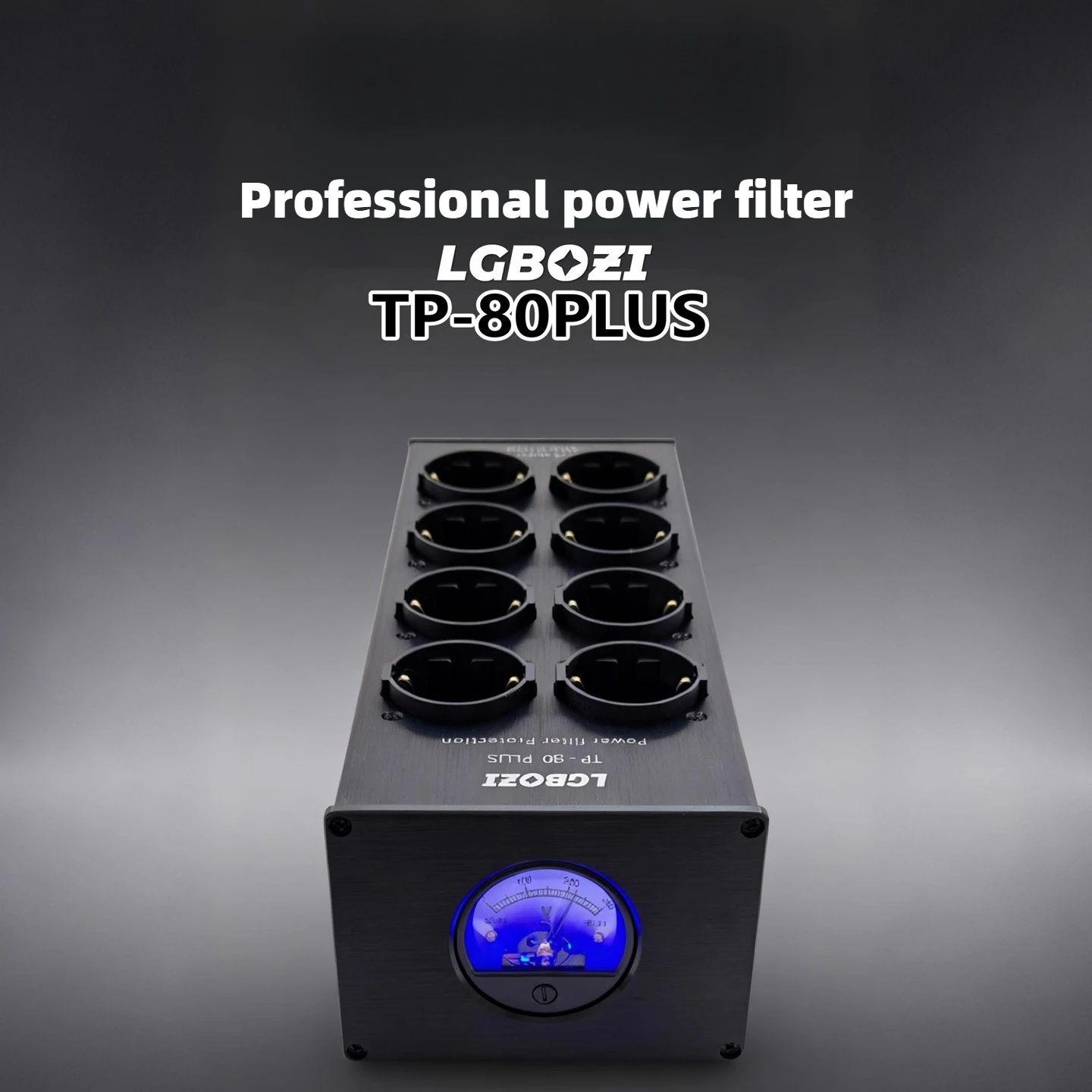 TP80 PLUS HiFi Audio Noise AC Power Filter Conditioner Power Purifier Überspannungsschutz mit EU-Steckdosenleiste Image