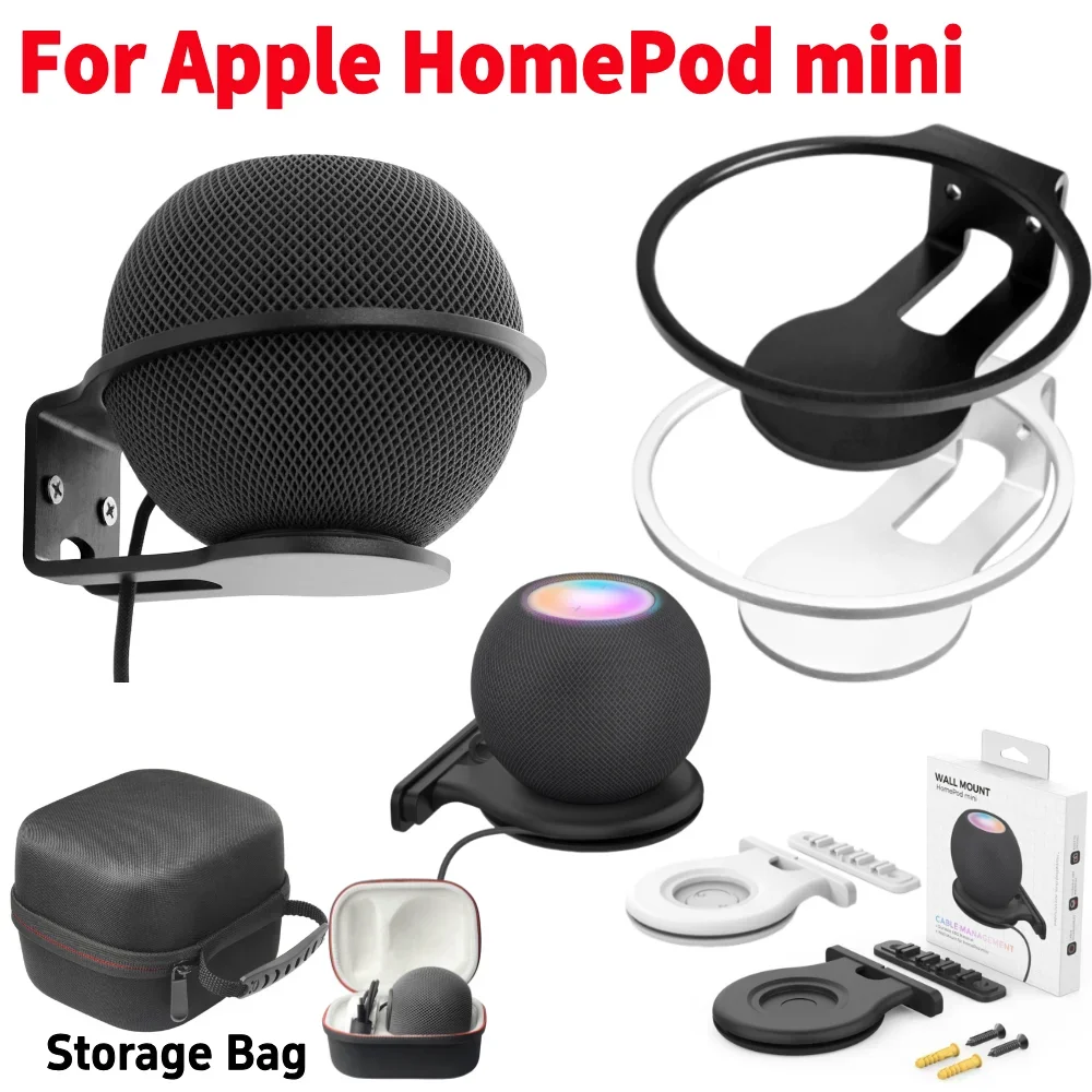 Wandhalterung für Homepod Mini, Metall-Wandhalterung, platzsparende Wandhalterung für Apple HomePod Mini-Zubehör Image