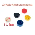 20 PZ A37 Tappo Pulsante Interruttore Tattile In Plastica Rotondo 12mm Tappi Interruttore A Polso Dimensioni 5.6*11.8mm Per 12*12*7.3mm Interruttore di Pulsante di Tatto