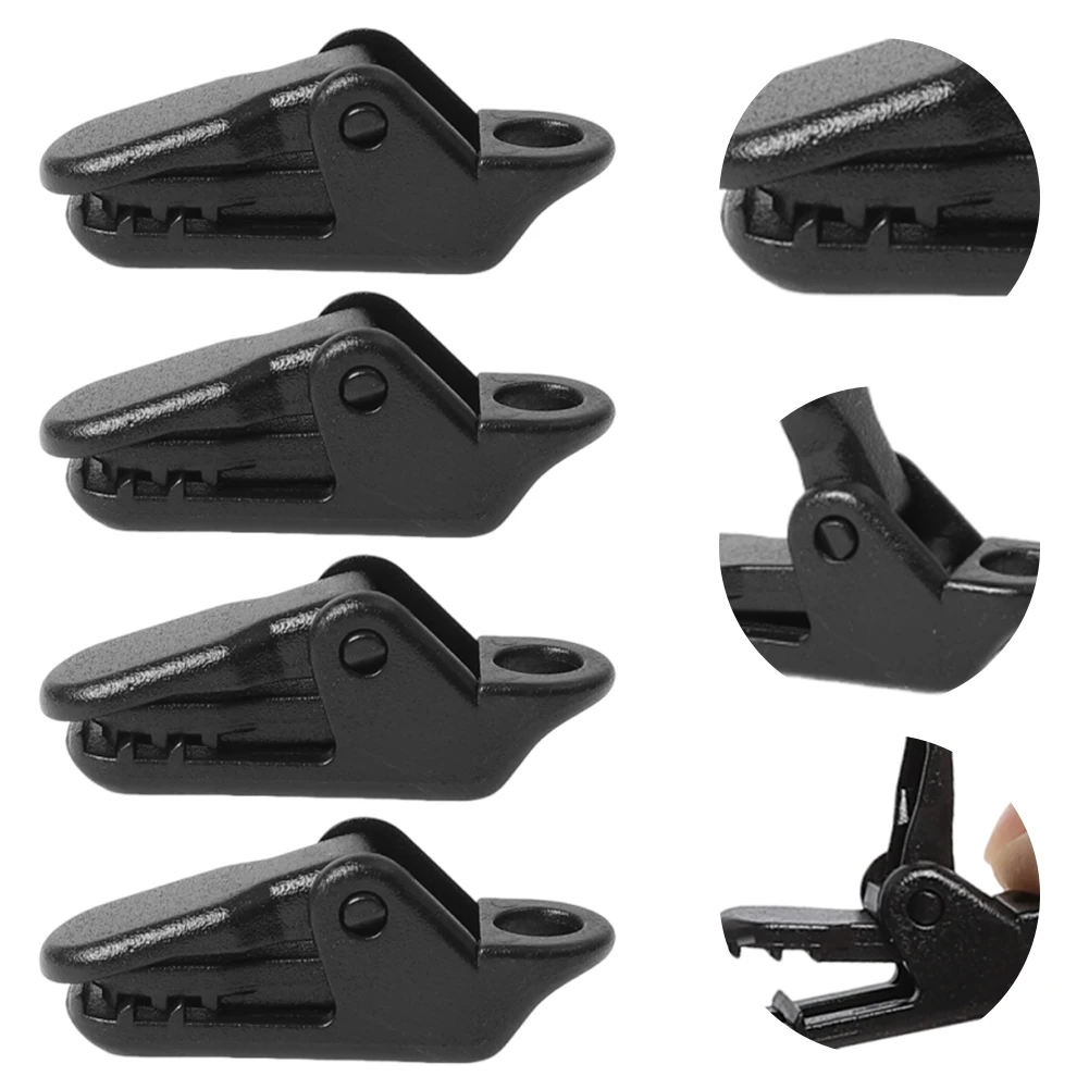 10/20/50pcs Windproof Tent Clamp Fastener Clips Holder for Camping Canopies Pool Cover - Shark Bite Clamp Tool