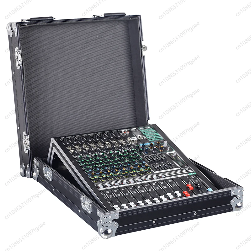 Kann individuell angepasst werden, professionelle digitale Audiokonsole, Airbox, Beleuchtung, Konsolenbox, 12/16 Sound-Art-Schrankregal Image