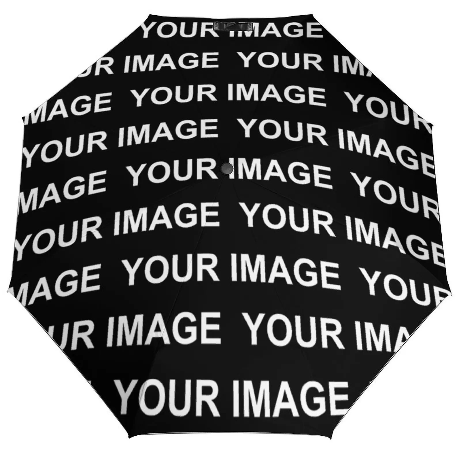Ihr Bild: Maßgeschneiderter Regenschirm, Sonnenschirm, UV-Schutz, maßgeschneidertes Design, faltbar, elegant, 3-fach, Auto-Strandkunst-Regenschirm Image