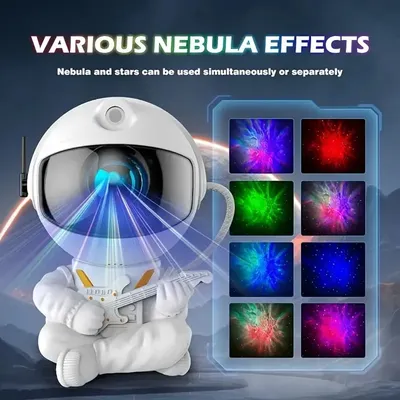 Galaxy Projektor Led Nachtlicht Star Galaxy LED Astronaut Projektor Umgebungslampe für Zuhause Dekorative Schlafzimmer Kinder Kinder Geschenk