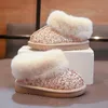 Mädchenstiefel, Winterschuh, Baby-Schneestiefel, weiche Sohle, Wanderschuh, modischer Prinzessinnenschuh, Mädchenstiefel, Plüsch-Kinderschuh, Baumwollschuh Yng