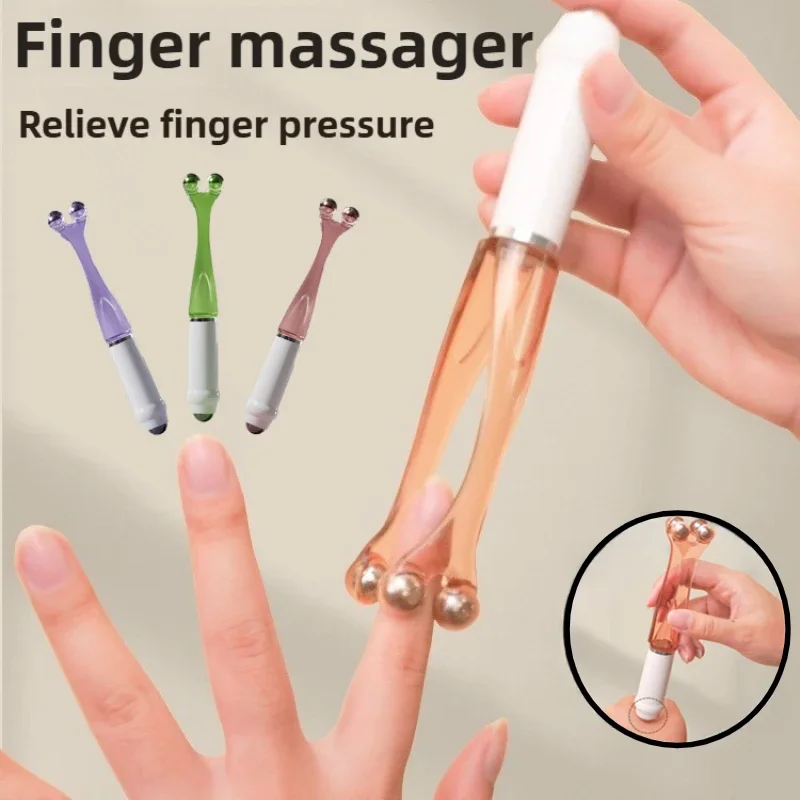 Finger Joint Akupunkt-massagegerät Rollen Handheld Hand Akupunkturpunkte Massagegerät Entlasten Finger Müdigkeit Arthritis Massage Werkzeug Image