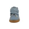 Sneaker LURCHI "Lurchi Jacky Barefoot", Gr. 22, blau (ice blau), Leder, Schuhe