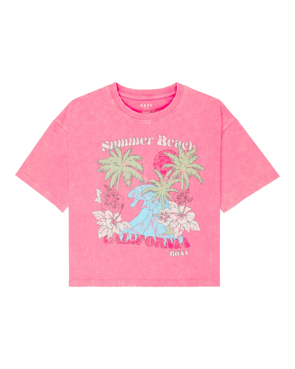 T-Shirt ROXY "Daisy Season", Kinder, Gr. 16(165-172cm), pink cosmos, 100% Baumwolle, Shirts Image