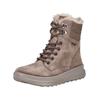 Schnürstiefelette LEGERO "Legero Stiefelette Nubukleder", Damen, Gr. 40, rosa, Nubukleder, casual, Schuhe