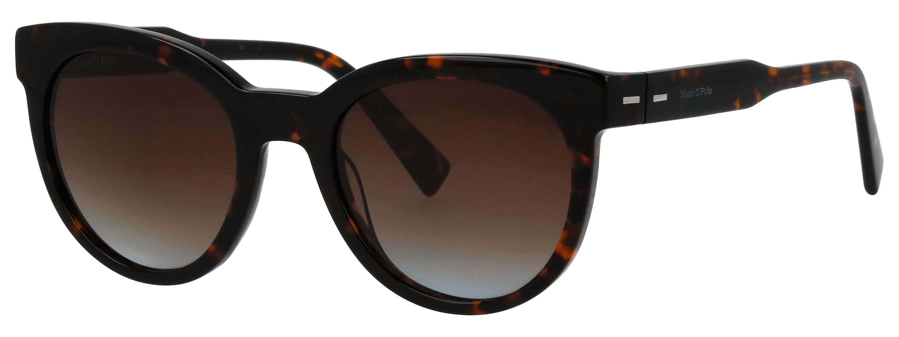 Sonnenbrille MARC O'POLO "506202", Damen, dunkelhavanna, gemustert, Sonnenbrillen, Form Schmetterling, Verlaufstönung, adc uv 400 Image
