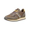 Sneaker NAPAPIJRI "Napapijri Sneaker Lederimitat/Textil", Gr. 44, bunt (braun, orange), Lederimitat, Textil, casual, Schuhe