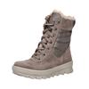 Schnürstiefel LEGERO "Legero Stiefel Veloursleder/Textil", Damen, Gr. 42, rosa (altrosa), Veloursleder, Textil, casual, Schuhe
