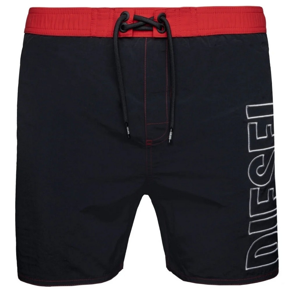 Diesel Herren BMBX-Wave Schwimmshorts (Schwarz) Image