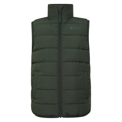 Mountain Warehouse - "Rocko" Weste Wattiert für Kinder (Khakigrün) Image
