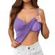 Per donna Reggiseno con spalline sottili Reggiseni sportivi con spalline Spallina Intimo / Maglia Intima Casual Traspirante Lungo Senza schiena Colore Solido / Tinta Unita Sport Abbigliamento sportivo
