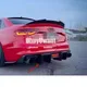 Di alta Qualità In Fibra di Carbonio Paraurti Posteriore Lip Spoiler Diffusore Posteriore Protezione Per Audi A4 S4 B8 B8.5 Berlina 4 Pintu 2008-2016