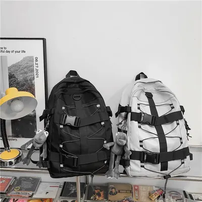 Rucksack Männer und Frauen cooler Rucksack Freizeit Junior High School Schüler Rucksack Persönlichkeit Skateboard