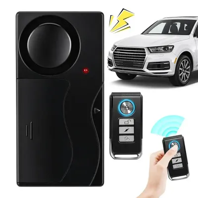Anti-Diebstahl Vibration Alarm 110dB Auto Vibration Sound Alarm Automobil Anti-Diebstahl Warnung Gerät Automotive Innen Zubehör