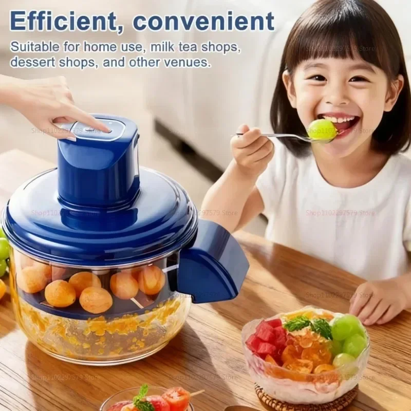 2025 Elektrische Traubenschäler-Maschine, Küchenzubehör, kommerzieller Obst-Knoblauchschäler, wiederaufladbar, Küchen-Obst-Gadgets, Küche