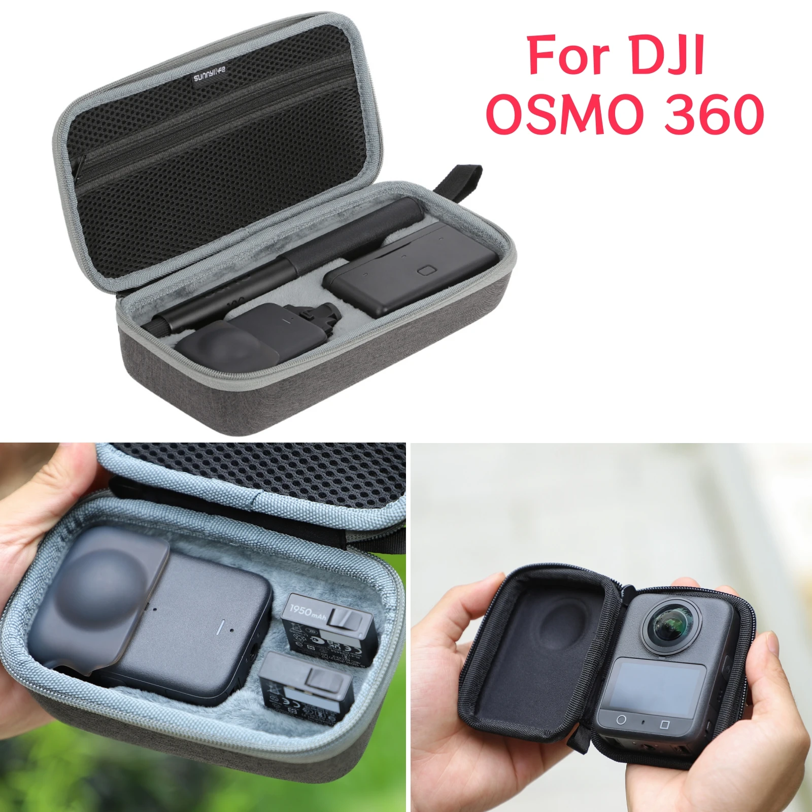 Tragbare Tragetasche für DJI OSMO 360 Adventure Combo Standard stoßfeste Aufbewahrungstasche für DJI OSMO 360 Kamerazubehör Image
