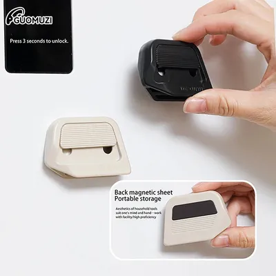 Magnetic Ceramic Box Cutter Retractable Cardboard Cutter Right Angle Groove Portable Safety Package Box Opener For Daily Use