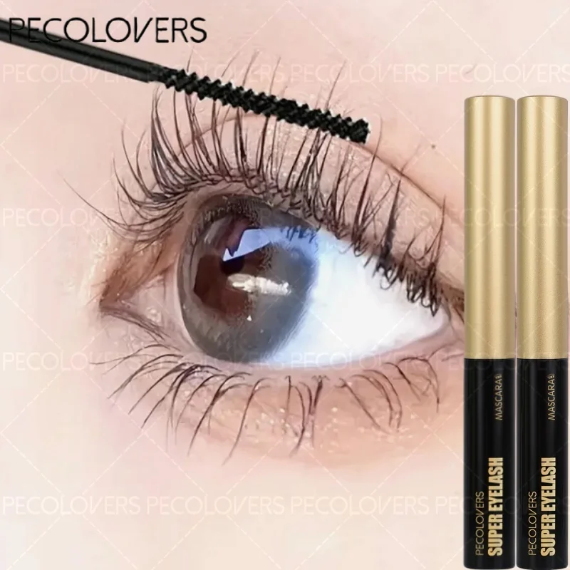 2PCS Schnell Trocknende 3D Schwarz Mascara Wasserdicht Verlängerung Curling Langlebige Wimpern Make-Up Schönheit Auge Koreanische Kosmetik