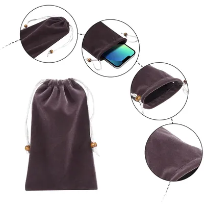 Cotton Neck Strap Sleeve Phone Pouch Bag Case Cover For iphone Samsung Xiaomi Huawei Smart phone Bag Funda Women Universal
