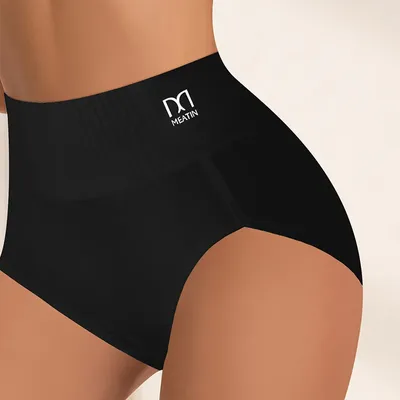 Woman Underwear Cotton High Waist Women's Panties Hip-lifting Tummy-slimming Triangle Briefs Underpants Breathable Brief Female