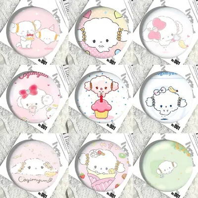 Cute C-COGIMYUN Badges Button PinsBrooch Creative Funny Quotes Badge Clothes Backpack Jewelry Gift For Kids Friends