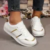 Lässige Sportschuhe für Damen – niedrig geschnittenes Schnürdesign, bequemes Stofffutter, geeignet für alle Jahreszeiten, Damen-Sportschuhe