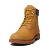 Schnürboots TIMBERLAND "6 IN BASIC6 INCH LACE UP BOOT", Gr. 41,5, gelb (wheat), Leder, sportlich, Schuhe, Winterstiefel, Schnürstiefel, Winterschuhe
