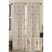 Gracious Living Cutesy Silk Floral Semi-Sheer Rod Pocket Single Curtain Panel Silk in Brown | 96 H in | Wayfair Cutesy-Dark Espresso-11
