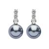 US Polo Assn Jewellery Mila Rhodium-Ohrringe