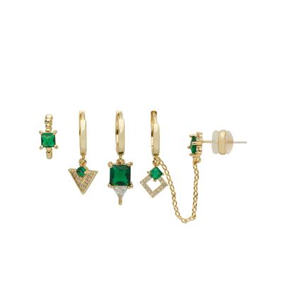 US Polo Assn Jewellery Charlotte Gelbgold-Ohrringe Image