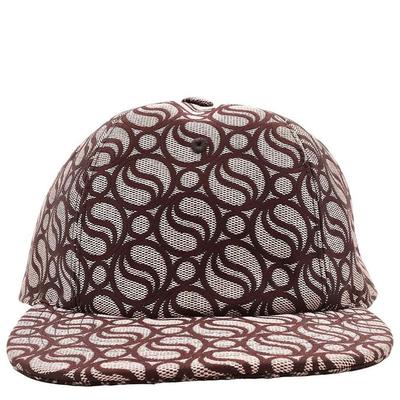 S-Wave Monogram Jacquard Baseball Cap