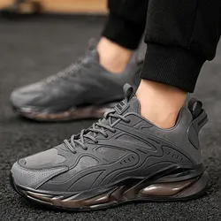 YRZL chaussures de sport pour hommes chaussures de course légères baskets en maille respirante anti-dérapant chaussures d'athlétisme confortables en plein air