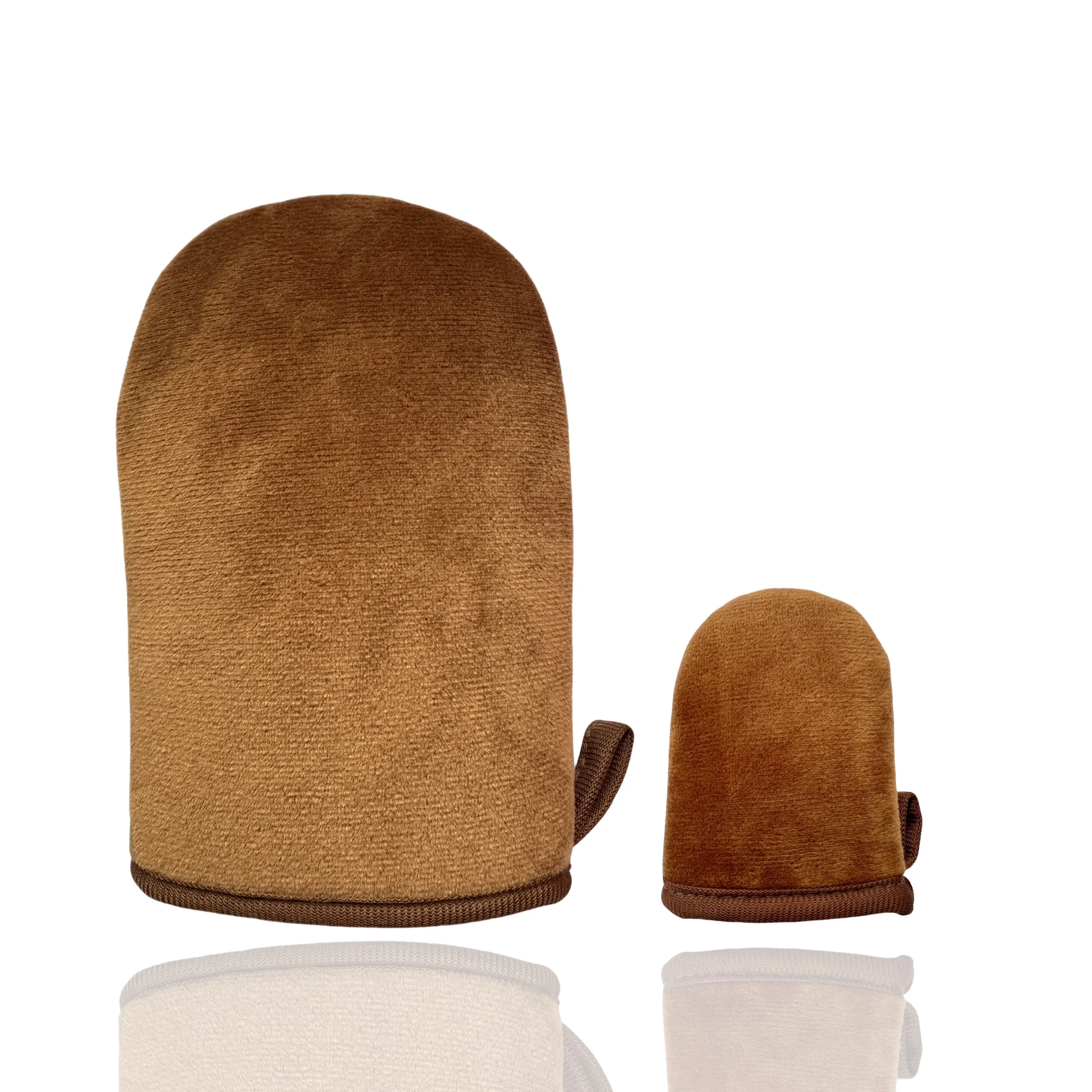 2/4Pack Sunless Tanning Kit Self Tanner Glove Body Lotion Applicator Mitt