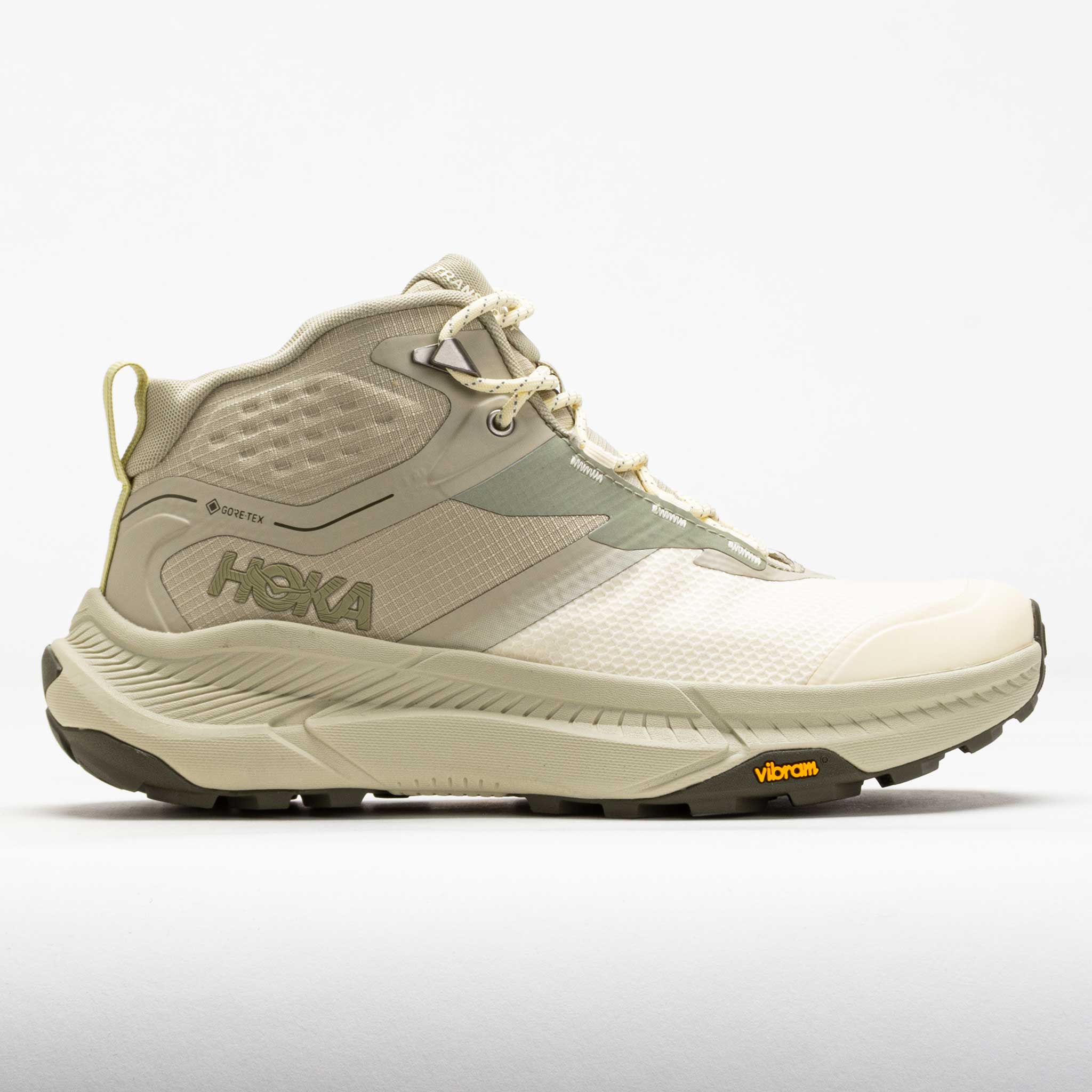 HOKA Transport Hike GTX Women's Hiking Shoes Oyster Mushroom/Vintage Yellow