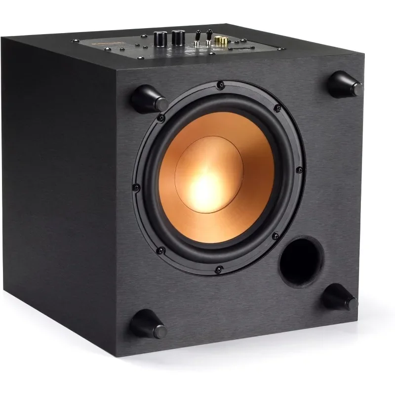 Reference R-8SW Surround Subwoofer, 150 Watts Peak Power (Brushed Black Vinyl, 8-Inch)
