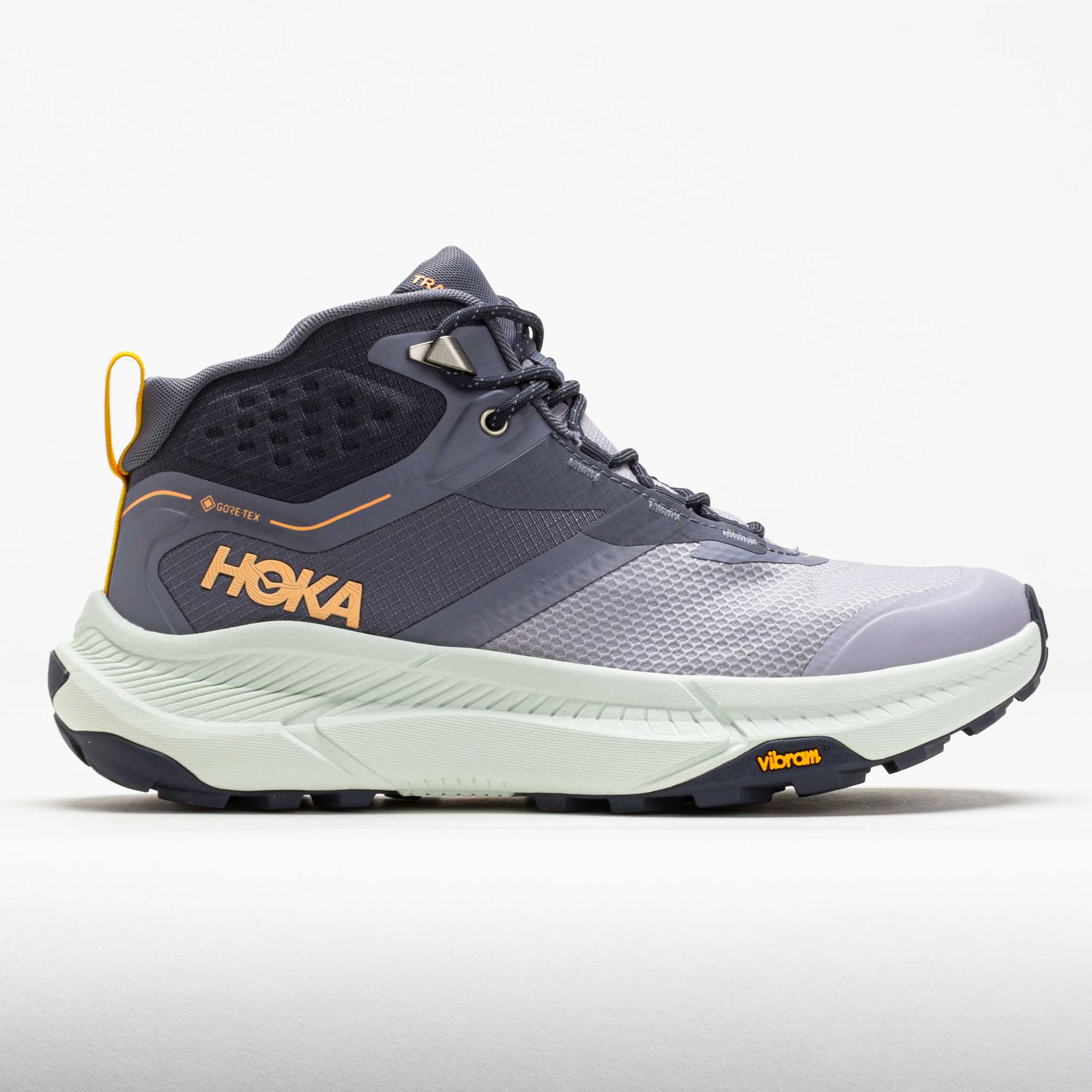 HOKA Transport Hike GTX Women's Hiking Shoes Grey Skies/Sea Glass