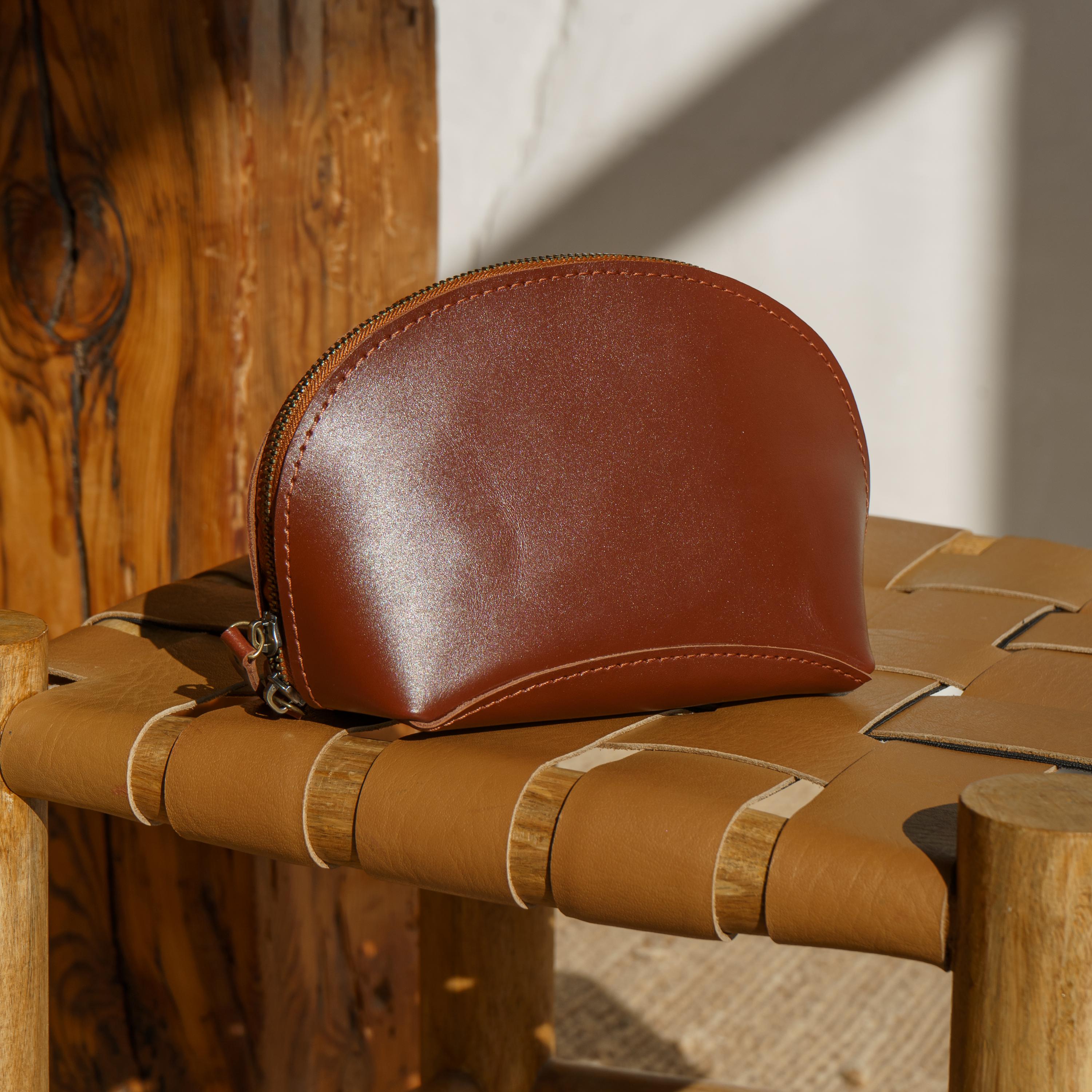 Organizer per il trucco in pelle, piccola custodia da viaggio, contenitore per cosmetici personalizzato, beauty case da donna, beauty case, borsa per