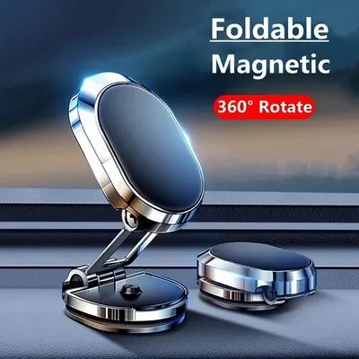 Rotation Foldable Car Magnetic Phone Holder Universal Air Vent Mount GPS for iPhone Samsung in Car Cell Phone Holder Stand
