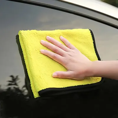 1/2/3pcs Microfiber Towel Car Wash Accessories Super Absorbency Car Cleaning Cloth Premium Microfiber Auto Towel One Time Drying