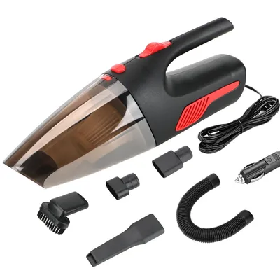 Handheld Car Vacuum Super Suction Wet/Dry Dual-Use 120W 12V 5000PA Car Cleaning Tool Cordless/Car Plug Cleaner for Car Home