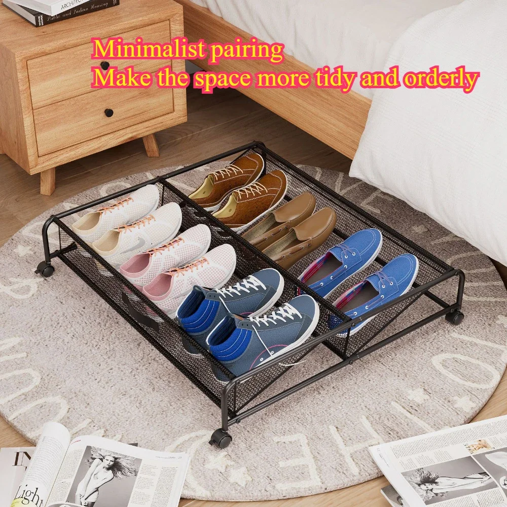 Einfache Schuh Rack Haushalt Multifunktionale Eisen Schuh Schrank Hause Lagerung Organizer Sortierung Rack Platzsparende Lagerung Regal