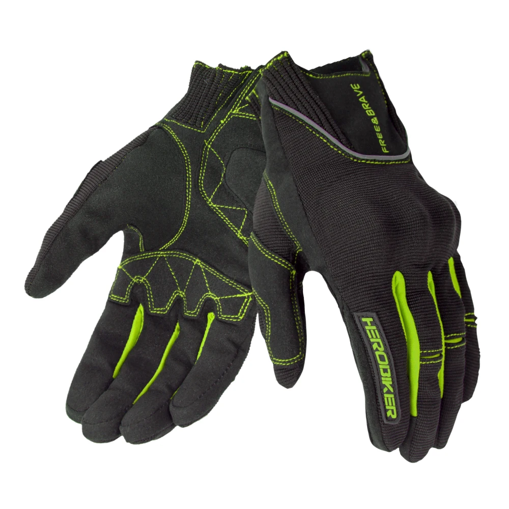 Sommer Motorrad Handschuhe Touchscreen Atmungsaktive Voll Finger Off-road Motorrad Handschuhe Outdoor Sport Reiten Ausrüstung Image